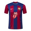 Maillot de Supporter FC Barcelone x Rolling Stones Special Domicile 2023-24 Pour Homme
